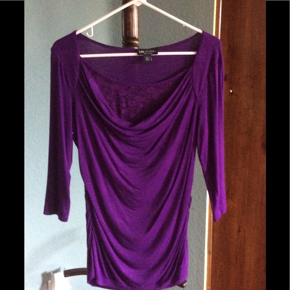 Plum color shirt